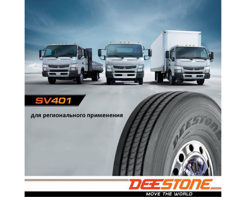 265/70R19.5 16PR DEESTONE SV401 140L/138L 3PMSF TL 3PMSF TL