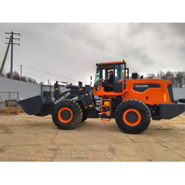 Отгрузка фронтального погрузчика Develon SD380