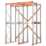 Набивные (глубинные) стеллажи