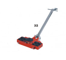 Роликовая платформа поворотная TOR X8 г/п 8тн