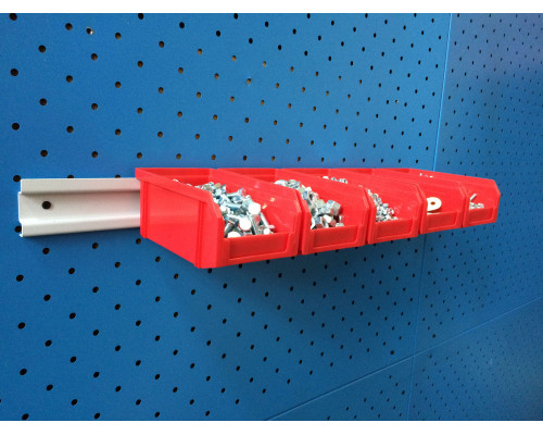 Органайзер настенный Стелла-техник V-1-650-красный , 6 ящиков V-1