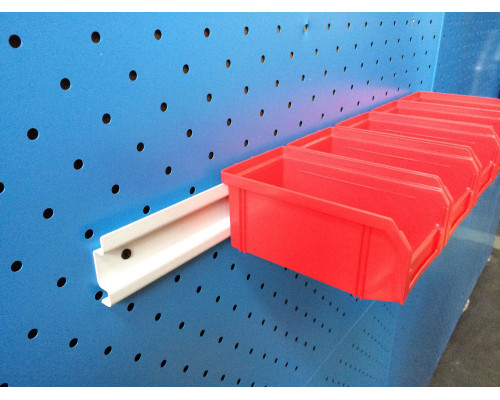 Органайзер настенный Стелла-техник V-1-650-красный , 6 ящиков V-1