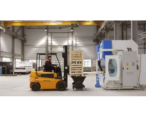 Вилочный электропогрузчик АМКОДОР Е25