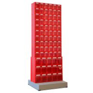 Стойка двусторонняя напольная Стелла-техник 406-00-10-03 (600х380х1650)