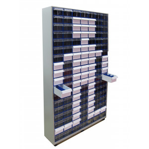 Шкаф в сборе Стелла-техник С-2-126 на 126 коробов, ЛДСП