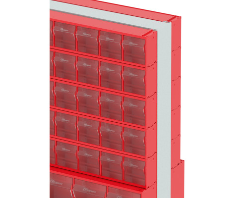 Стойка двусторонняя напольная Стелла-техник 406-05-06-03 (600х380х1650)