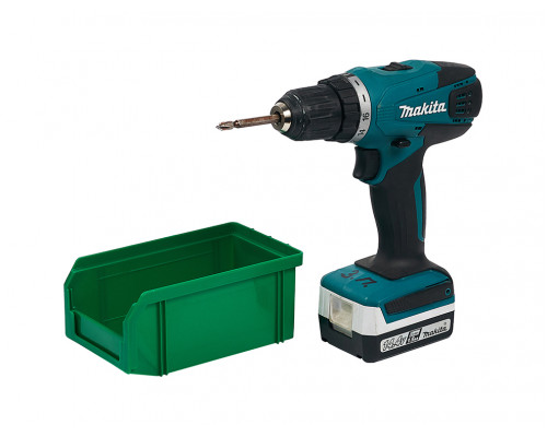 Пластиковый ящик Стелла-техник V-1-зеленый 172х102х75мм, 1 литр