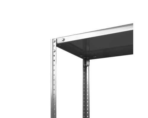 Стеллаж оцинкованный ТС Лайт, 2500x1000x400 мм., 6 полок