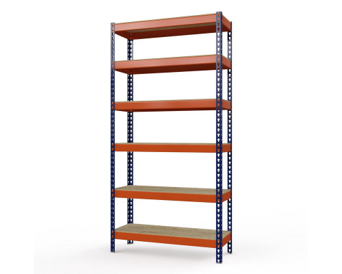 Стеллаж металлический Профи-Т 3000x1845x1005 мм. Ярусы: фанера 6 шт.