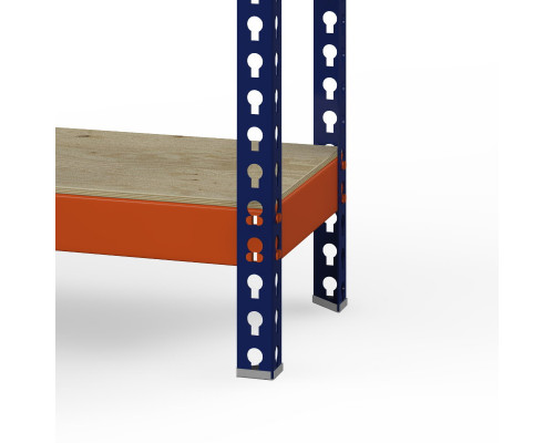 Стеллаж металлический Профи-Т 2000x1845x500 мм. Ярусы: фанера усил. 3 шт.