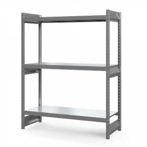 Стеллаж грузовой СГ Ультра (2000х1200х800 мм) 3 яруса, цинк