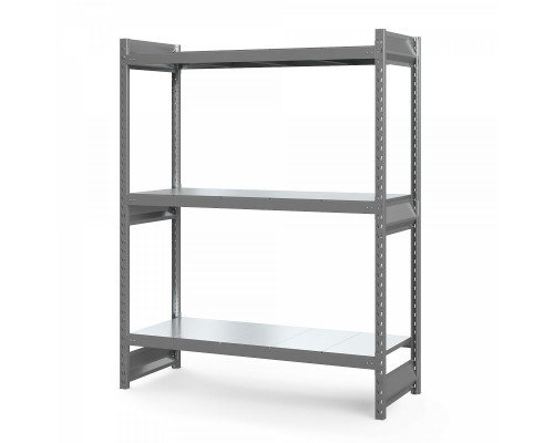 Стеллаж грузовой СГ Ультра (2000х1200х800 мм) 3 яруса, цинк
