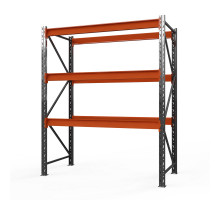 Стеллаж металлический Оптима, 3000x2500x785 мм. Ярусы: 3 шт. без настила