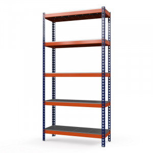 Стеллаж металлический Профи-Т 3000x1845x770 мм. Ярусы: оцинк. мет. перф. усил. 5 шт.