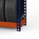 Стеллаж металлический Профи-Т для шин 3000x1540x500 мм. Ярусы:   5 шт.