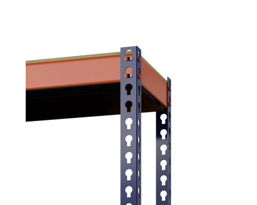 Стеллаж металлический Профи-Т 3000x1845x455 мм. Ярусы: фанера усил. 5 шт.