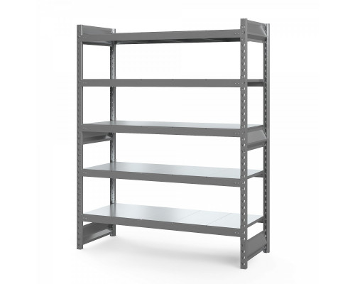 Стеллаж грузовой СГ Ультра (2500х2100х500 мм) 5 ярусов, цинк