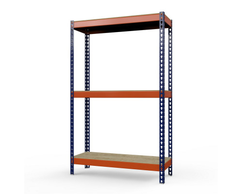 Стеллаж металлический Профи-Т 2000x1240x770 мм. Ярусы: фанера 3 шт.
