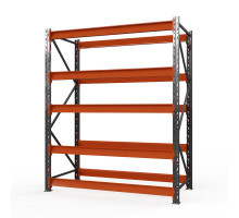 Стеллаж металлический Оптима, 2500x1530x785 мм. Ярусы: 5 шт. без настила