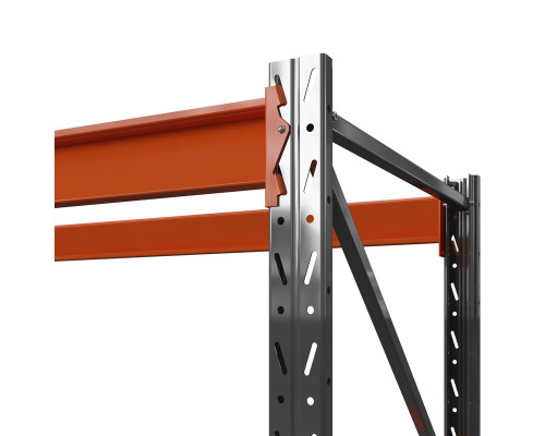 Стеллаж металлический Оптима, 2500x1530x785 мм. Ярусы: 5 шт. без настила