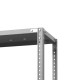 Стеллаж металлический ТС Лайт, 1000x700x300 мм. Полки: 2 шт. метал. перф.