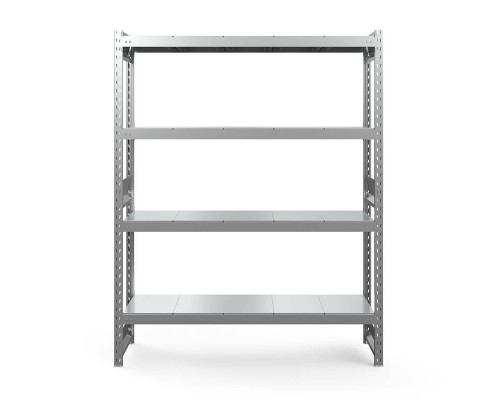 Стеллаж грузовой СГ Ультра (2500х1800х500 мм) 4 яруса, цинк