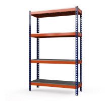 Стеллаж металлический Профи-Т 2500x1240x455 мм. Ярусы: оцинк. мет. перф. усил. 4 шт.