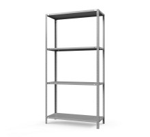Стеллаж металлический ТС Лайт, 2000x700x600 мм. Полки: 4 шт. метал.