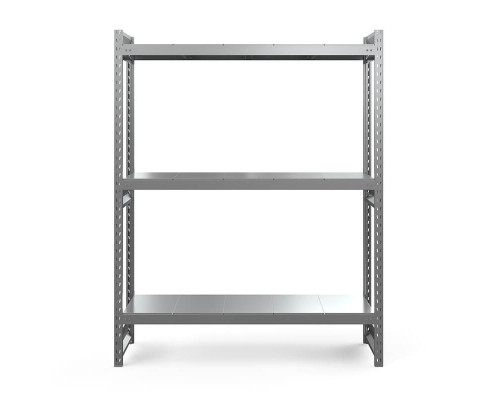 Стеллаж грузовой СГ Ультра (2500х2100х800 мм) 3 яруса, цинк