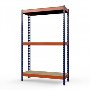 Стеллаж металлический Профи-Т 2000x1540x500 мм. Ярусы: фанера 3 шт.