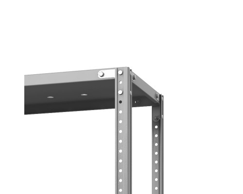 Стеллаж металлический ТС Лайт, 1500x700x300 мм. Полки: 3 шт. метал. перф.