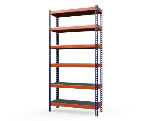 Стеллаж металлический Профи-Т 3000x1240x770 мм. Ярусы: оцинк. мет. перф. усил. 6 шт.