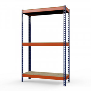 Стеллаж металлический Профи-Т 2000x1845x455 мм. Ярусы: фанера усил. 3 шт.