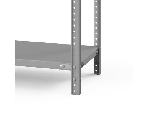 Стеллаж металлический ТС Лайт, 1500x700x400 мм. Полки: 3 шт. метал.