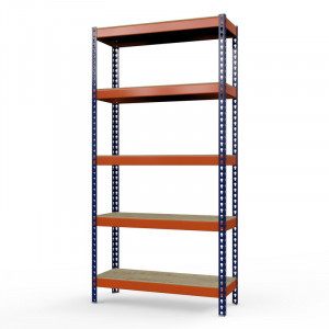 Стеллаж металлический Профи-Т 3000x1240x1005 мм. Ярусы: фанера 5 шт.