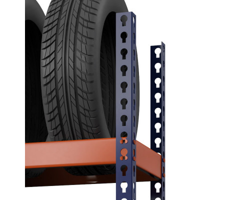 Стеллаж металлический Профи-Т для шин 2000x1540x500 мм. Ярусы:   3 шт.