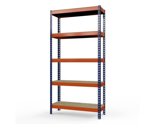 Стеллаж металлический Профи-Т 3000x1845x770 мм. Ярусы: фанера 5 шт.