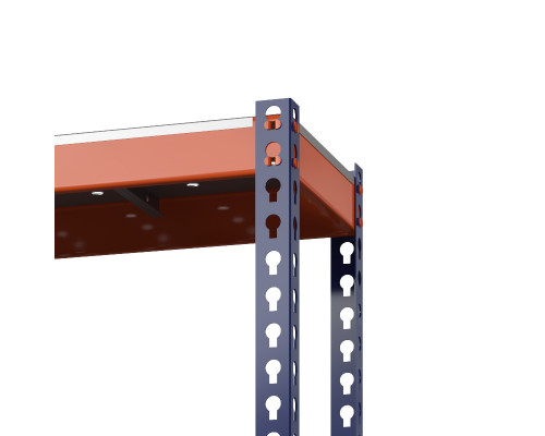 Стеллаж металлический Профи-Т 3000x1845x500 мм. Ярусы: оцинк. мет. перф.  5 шт.