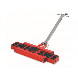 Роликовая платформа поворотная TOR X16 г/п 16 т (с ручкой)